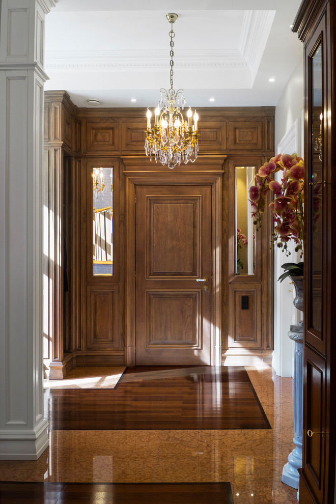 Luxury apartment hall