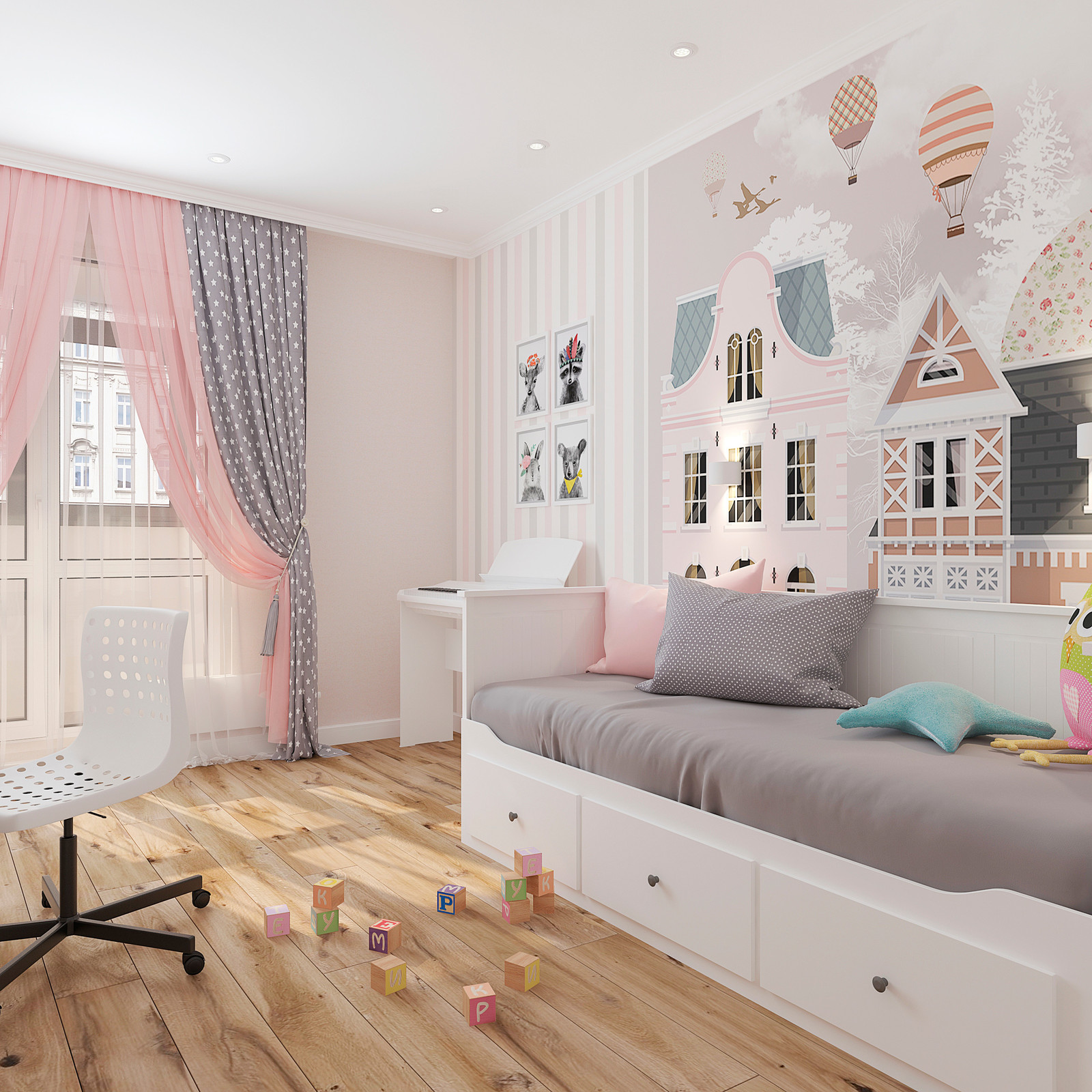 Дизайн трех комнатной квартиры в ЖК Комсомолец