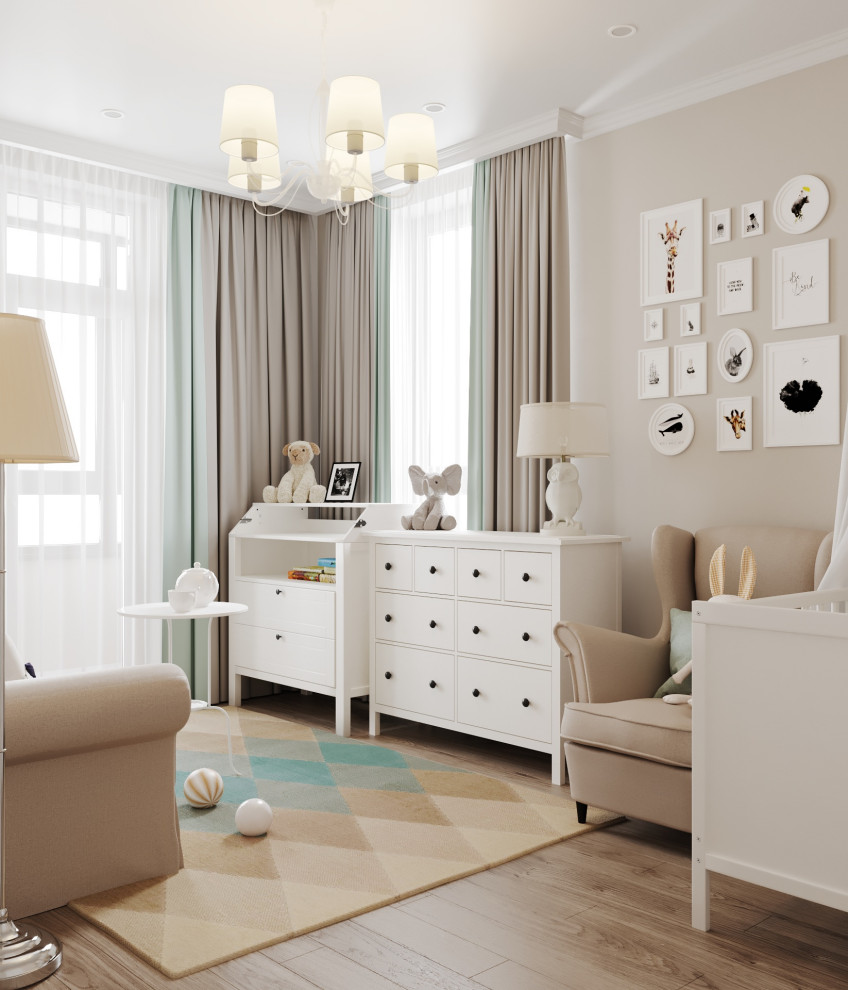 Просторная и светлая неоклассика