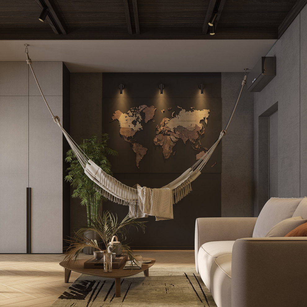 Дизайн интерьера квартиры в ЖК "FLORA&FAUNA"