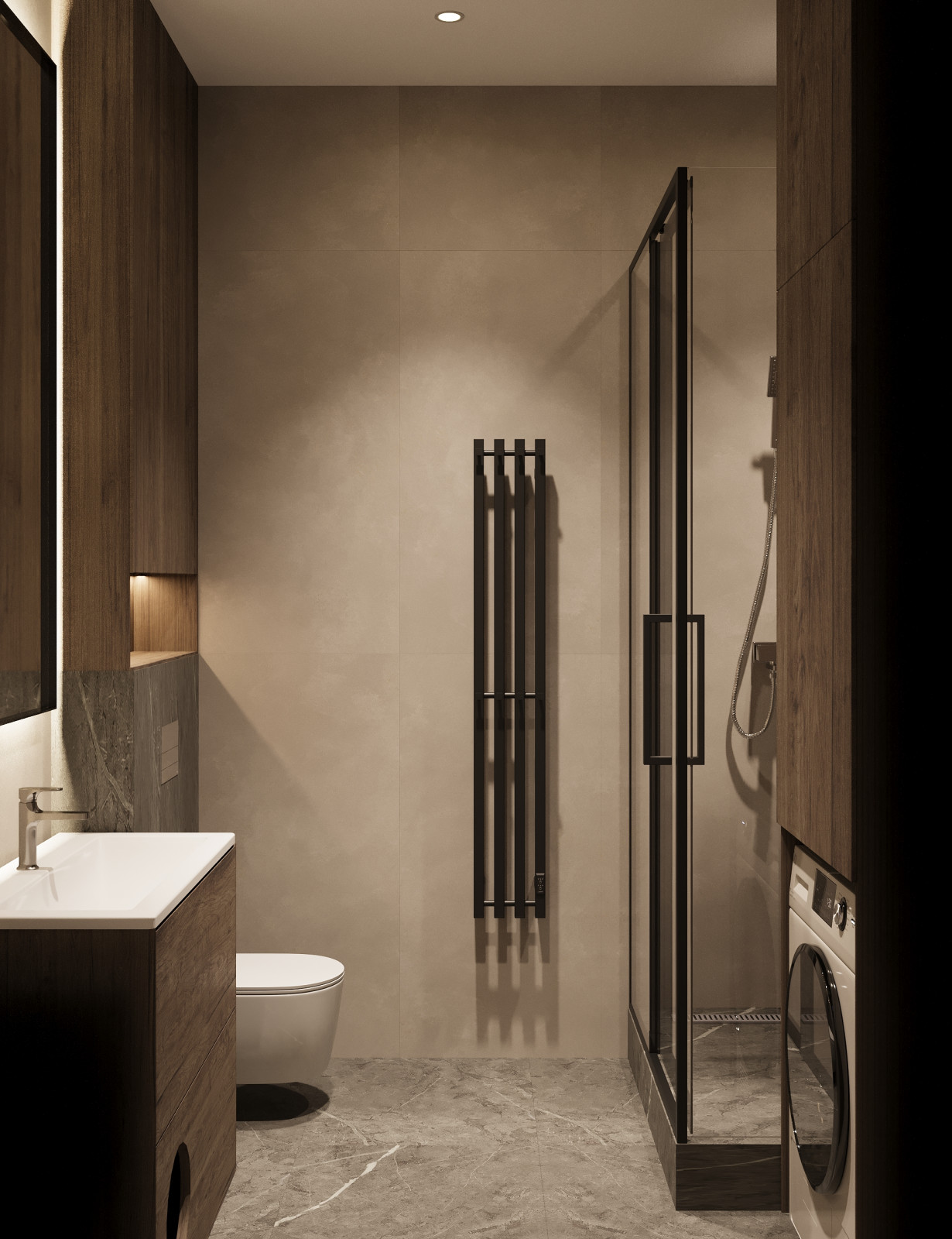 Дизайн 2-комнатной квартиры в ЖК Лермонтовский 54