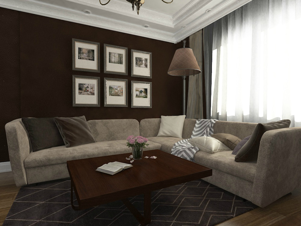 Вид на диван