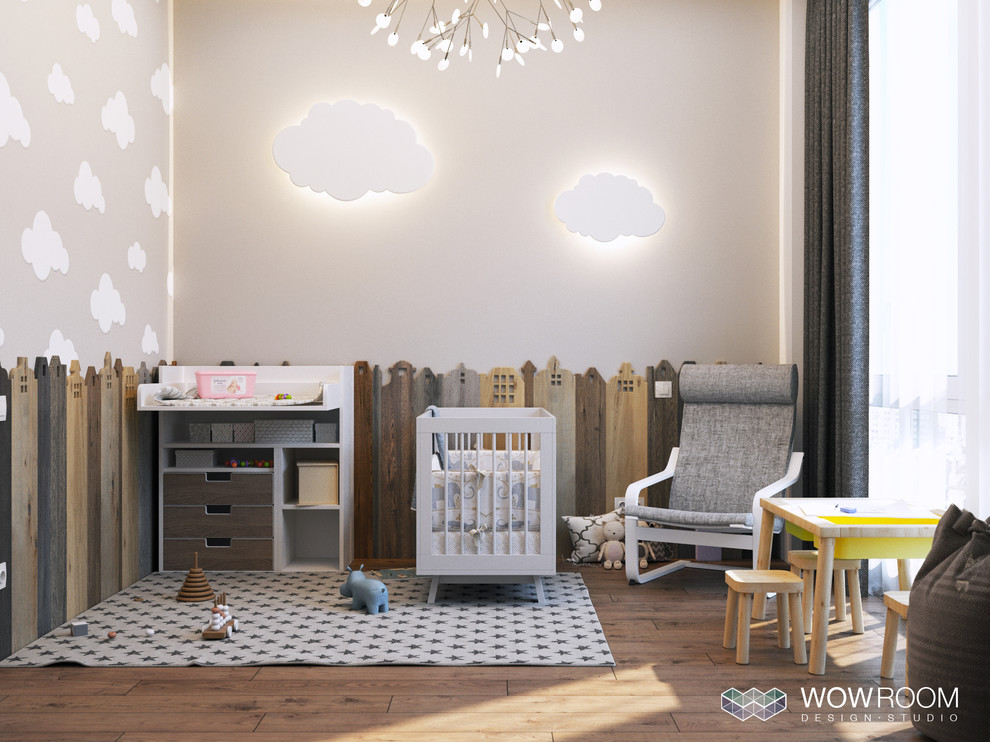 Обложка проекта: Трехкомнатная квартира. ЖК "Наследие", Москва