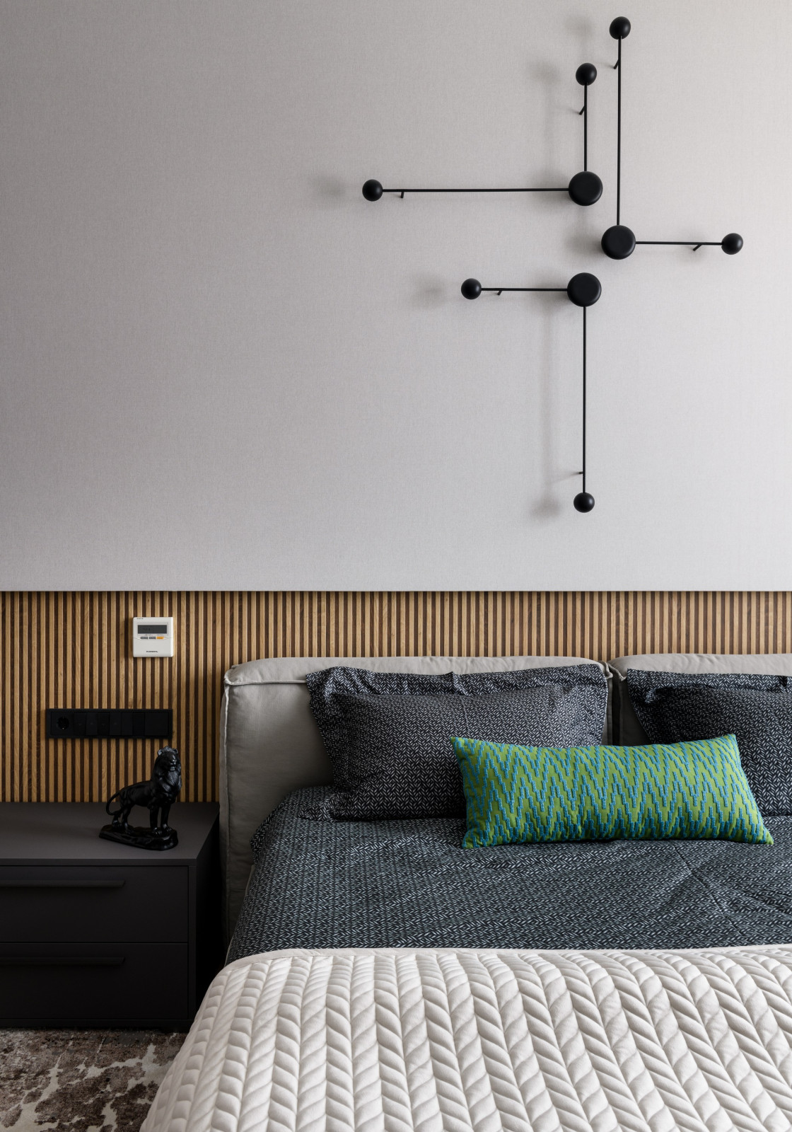 Частный интерьер в ЖK Бульварный, 2021 г