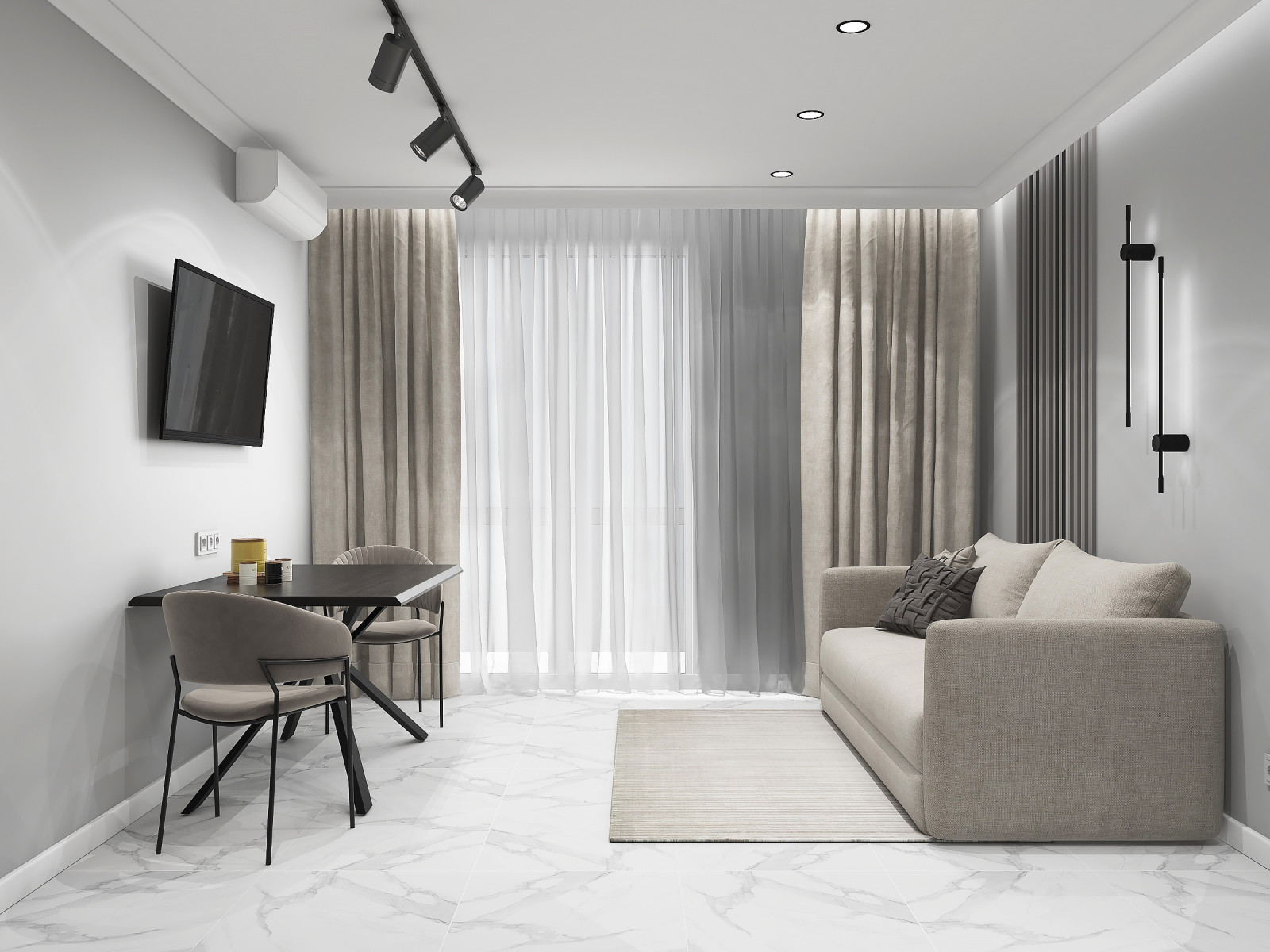 Однокомнатная квартира в Сочи