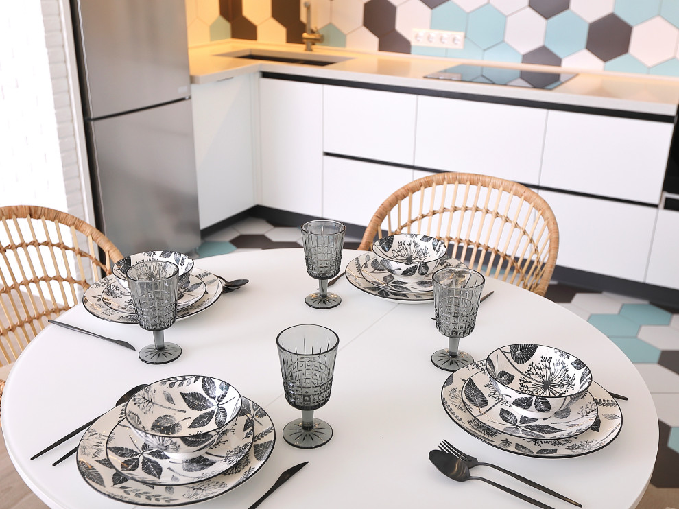 Квартира для дружной семьи в скандинавском стиле