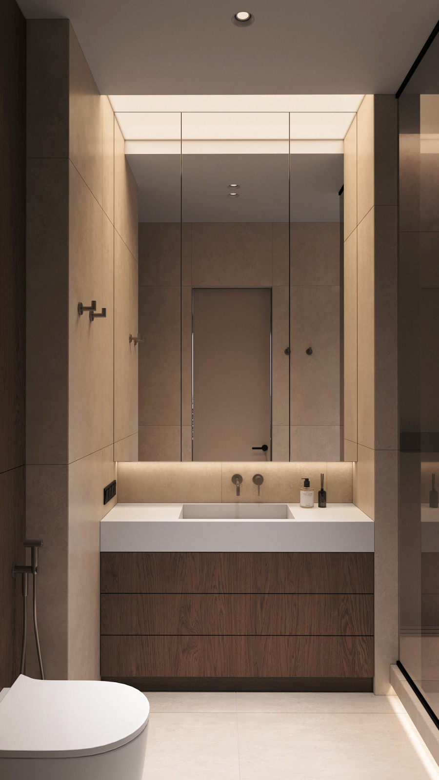 ЖК «Grand View» - квартира площадью 111,8 м2 в стиле уютный минимализм