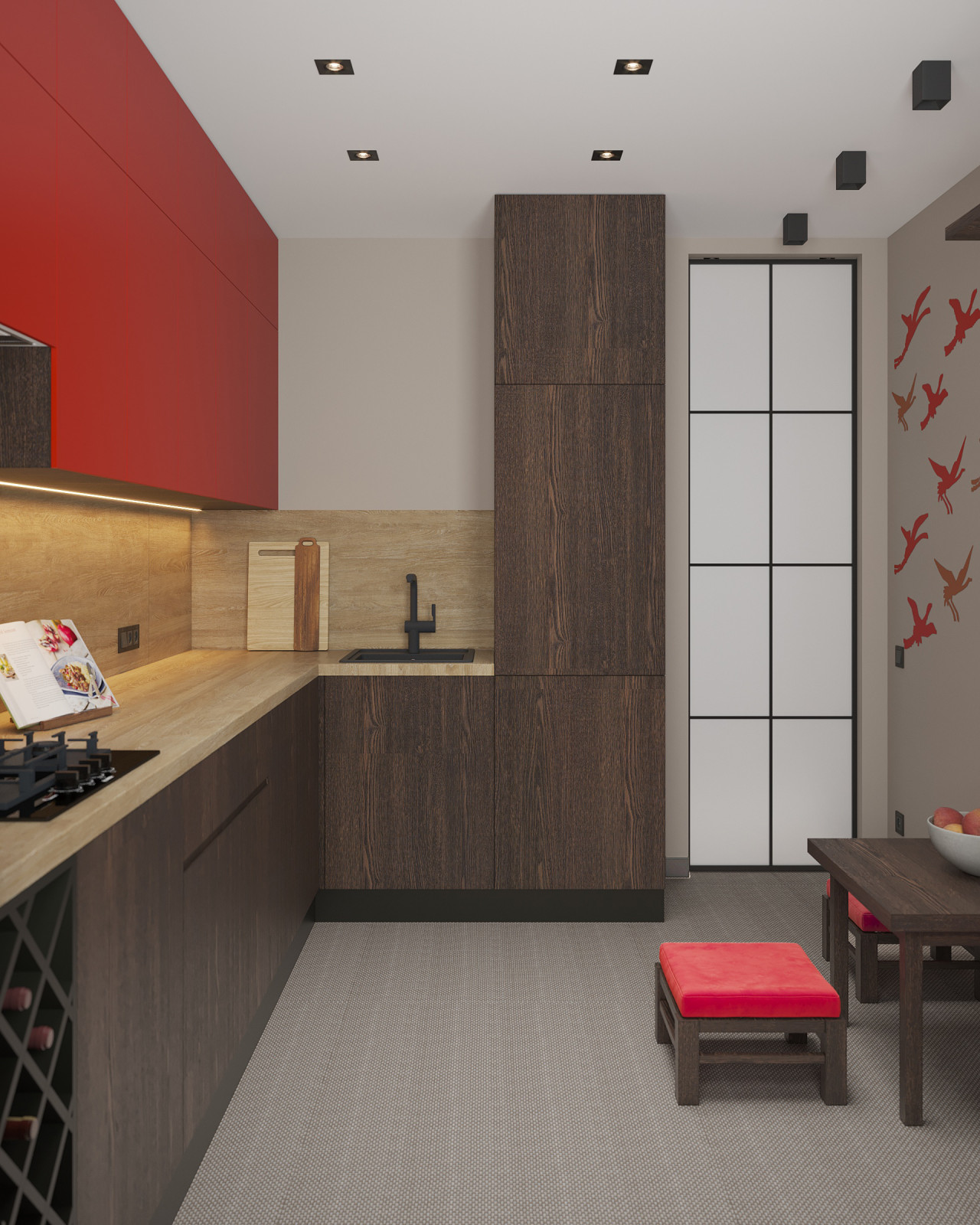 Квартира в японском стиле