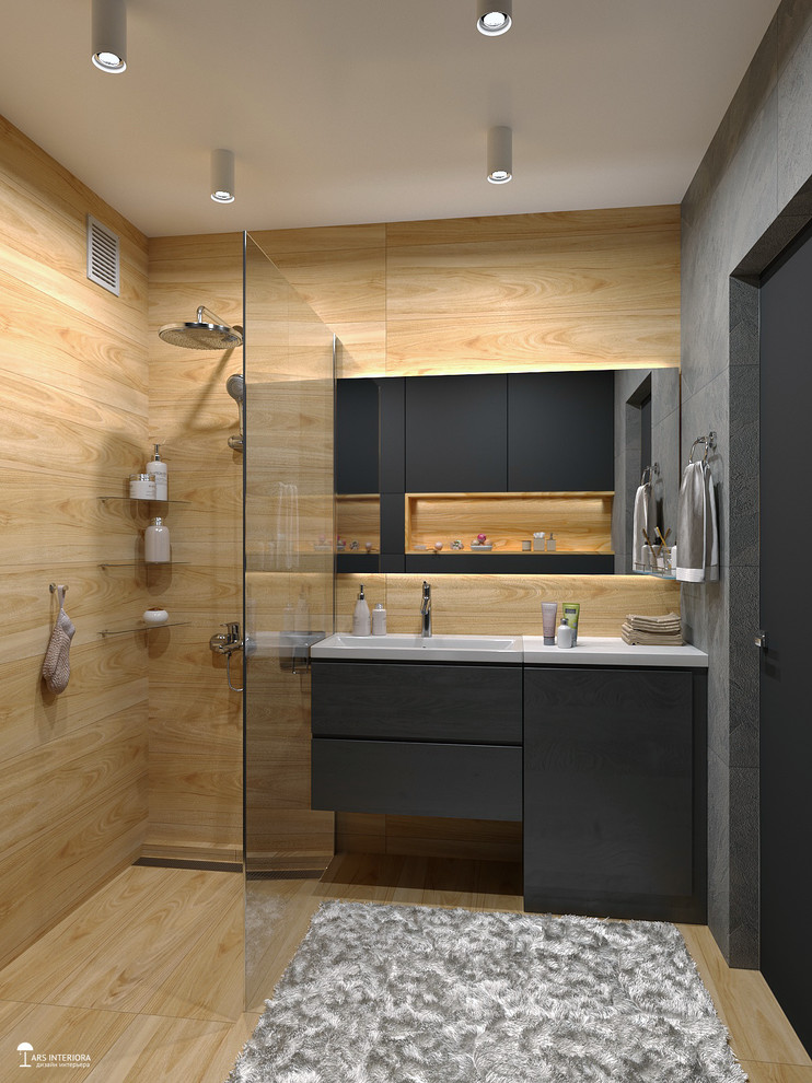 Санузел на первом этаже