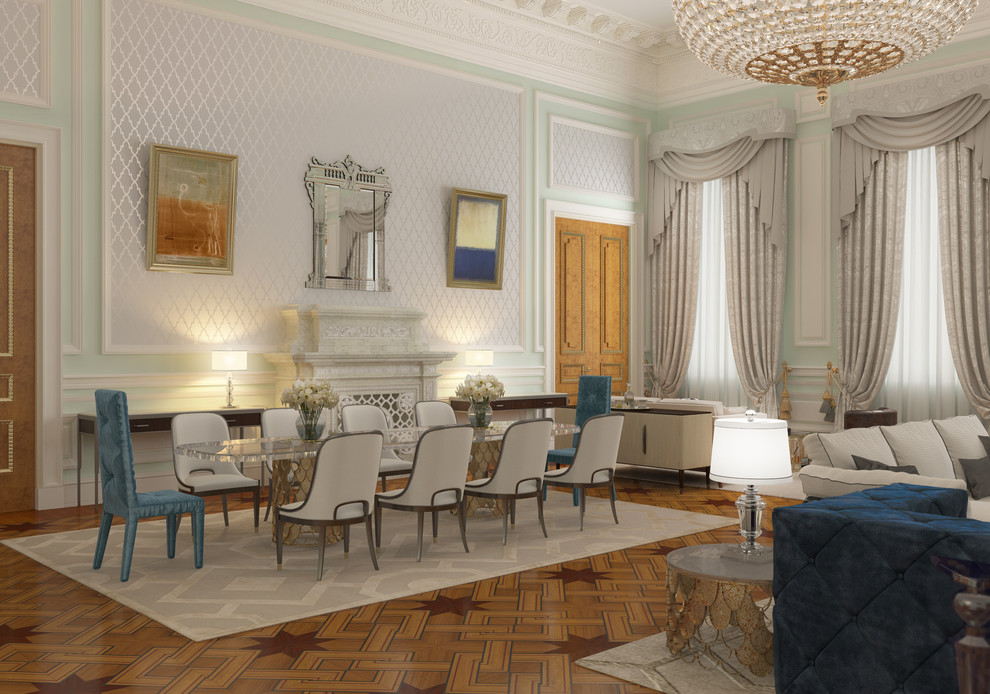 Interior design of Presidential Suite of the Bariatinsky Palace (Modern Vision o