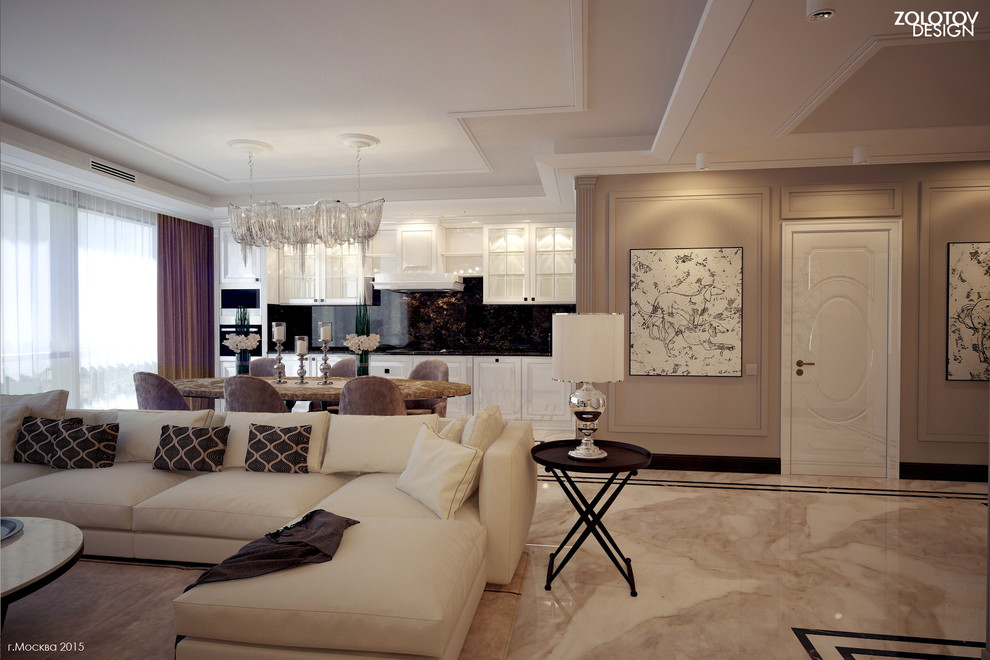 Гостиная "Сдержанный шик"