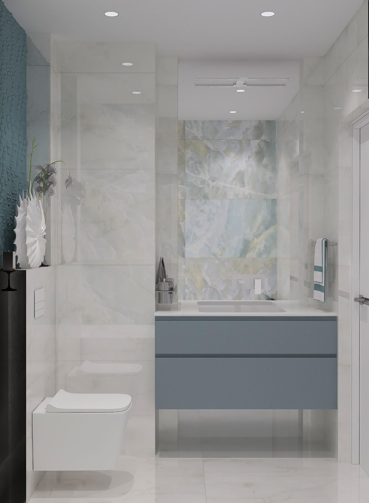 Квартира в минимализме, ул. Гурьевская, г.Новосибирск