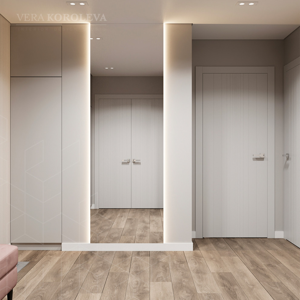 Лавандовая дымка: красивая и функциональная двушка 47 кв.м