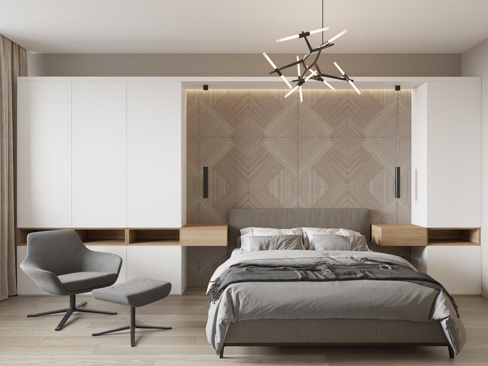 Изголовье кровати