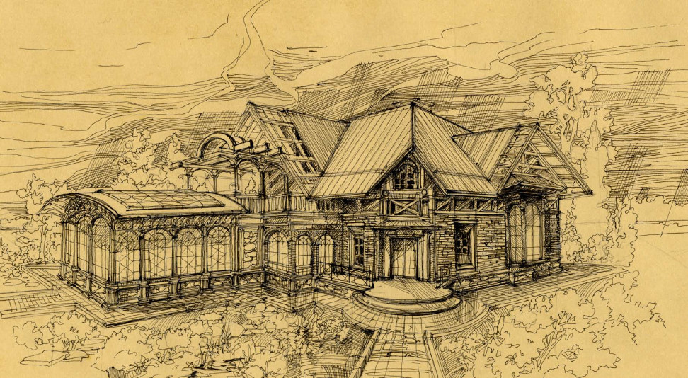 Эскизы - архитектура