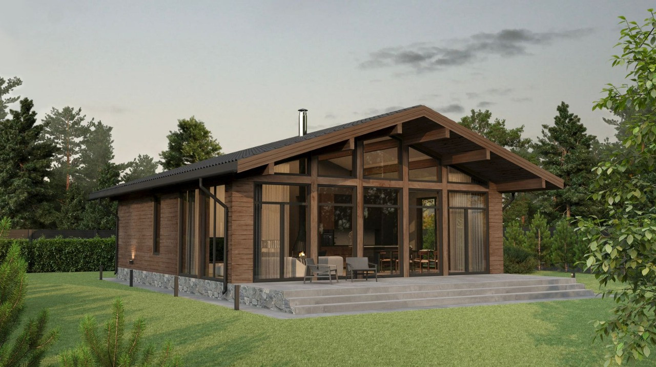 Проект дома "Раздолье"