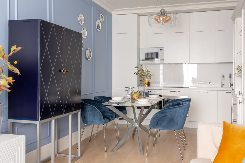 Благородная эклектика. Квартира в Москве.