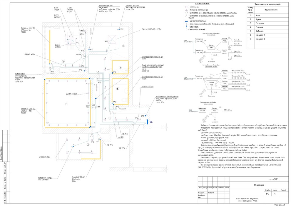 Обложка проекта: Квартира, г. Москва, ул. Б.Пироговская