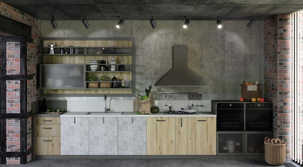 Интерьерные решения в стиле "Loft"