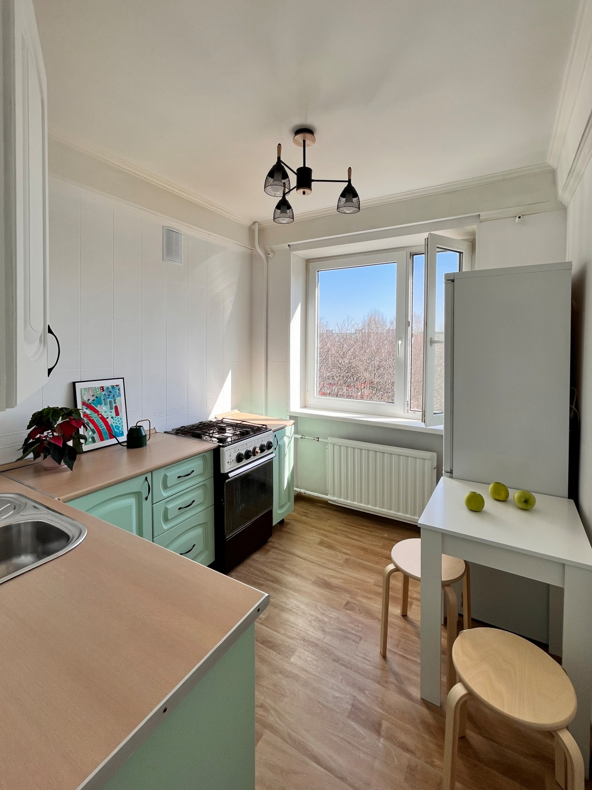 Хоумстэйджинг хрущевки на Проспекте Энгельса