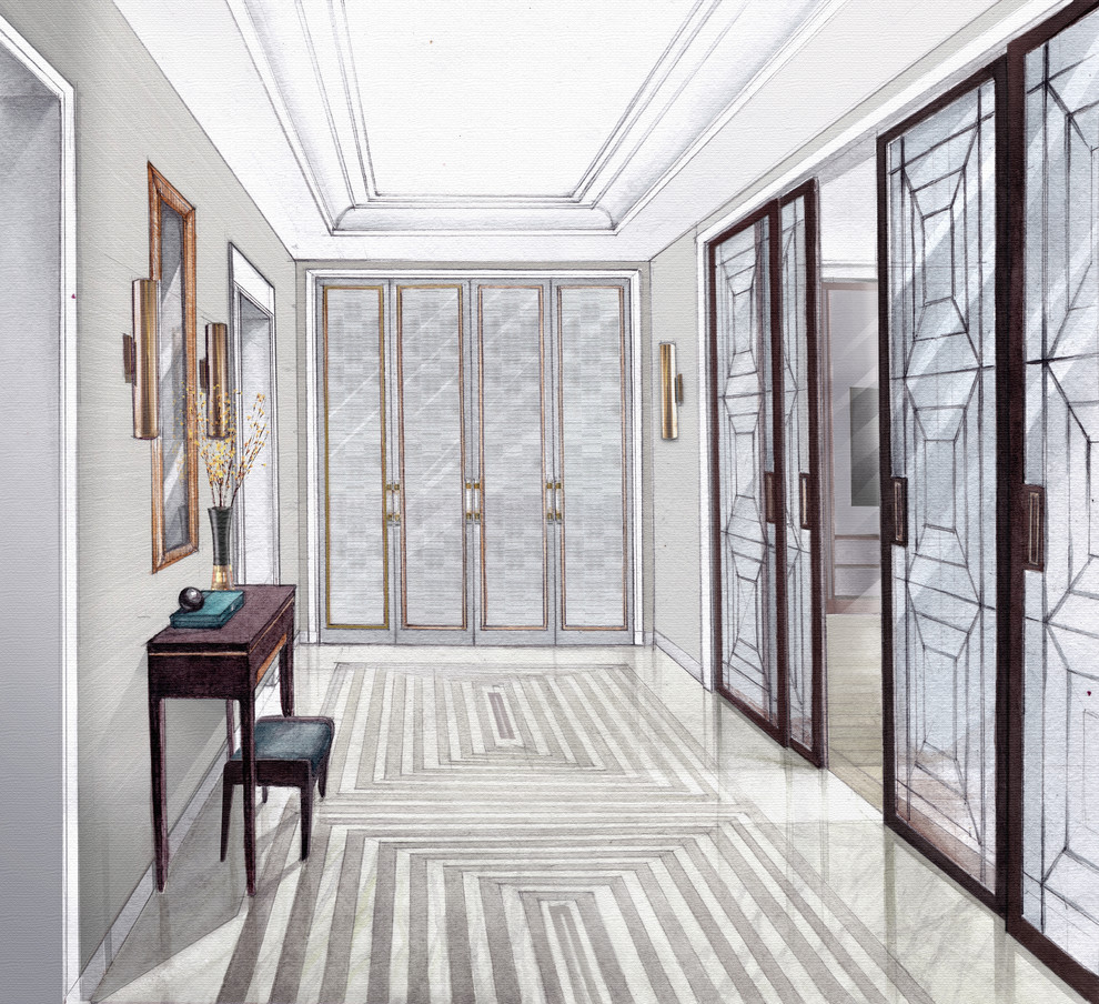 Иллюстрации проекта квартиры для Полины Пидцан