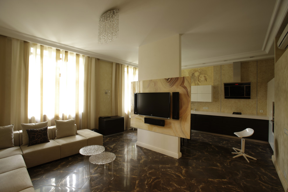 "Московский шоколад", квартира 115м2