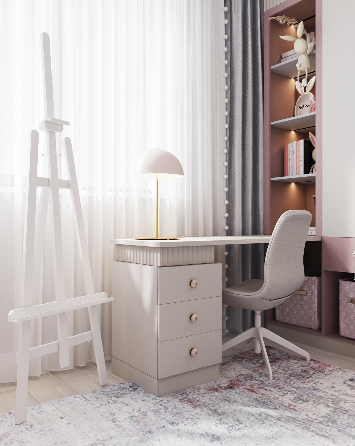 Нежная детская комната