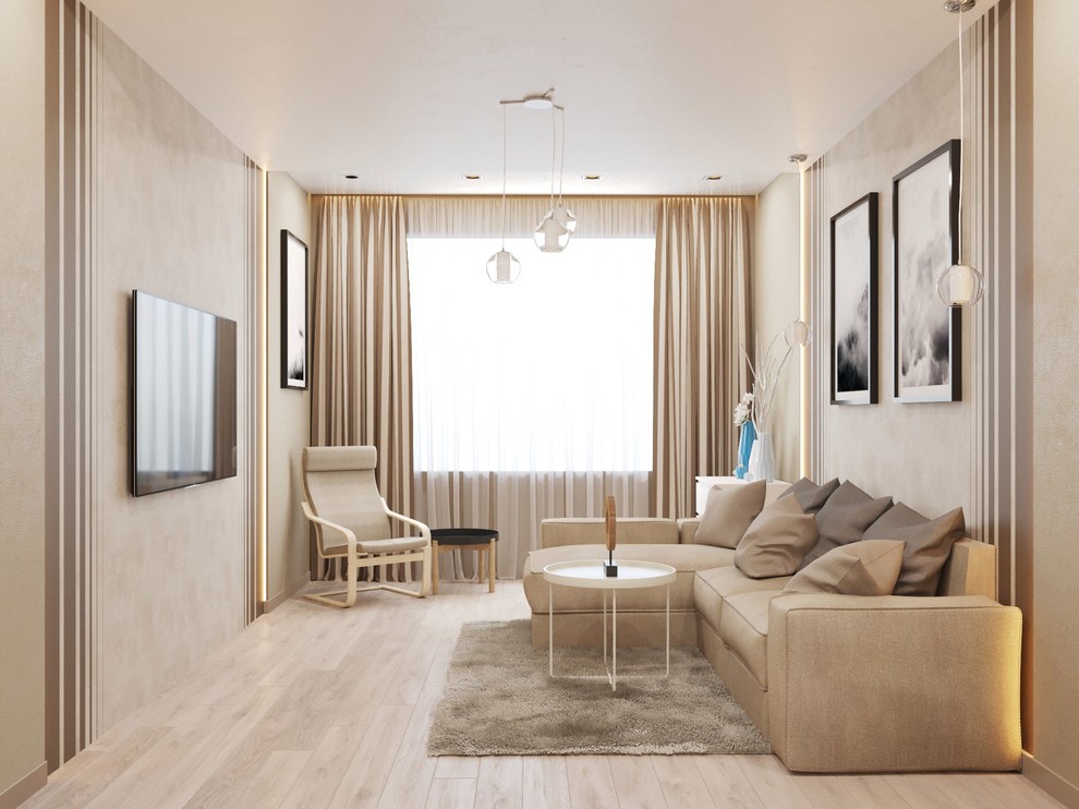 Обложка проекта: Гостевая спальня с диваном