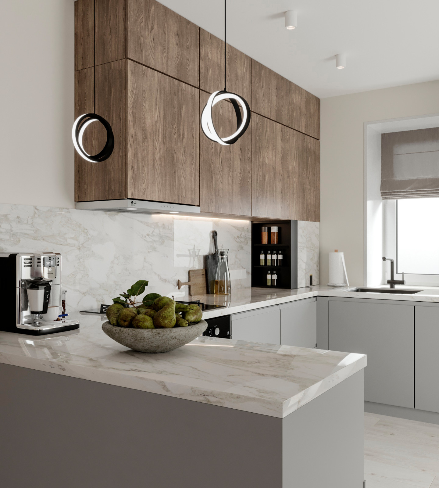 Четырехкомнатная квартира в Мегаполисе