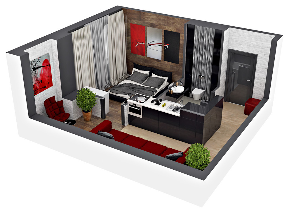 3D-планировки студии "Уютная Квартира"