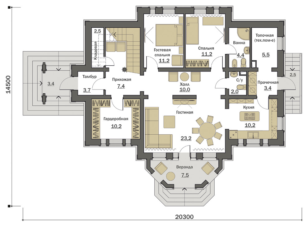 Загородный дом "Арнштадт"