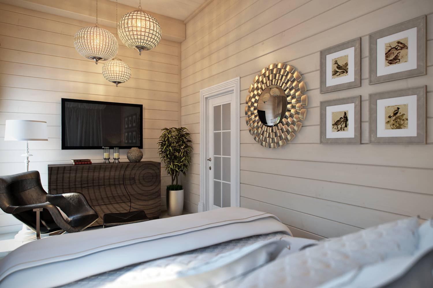 Коттедж из бруса в Москве