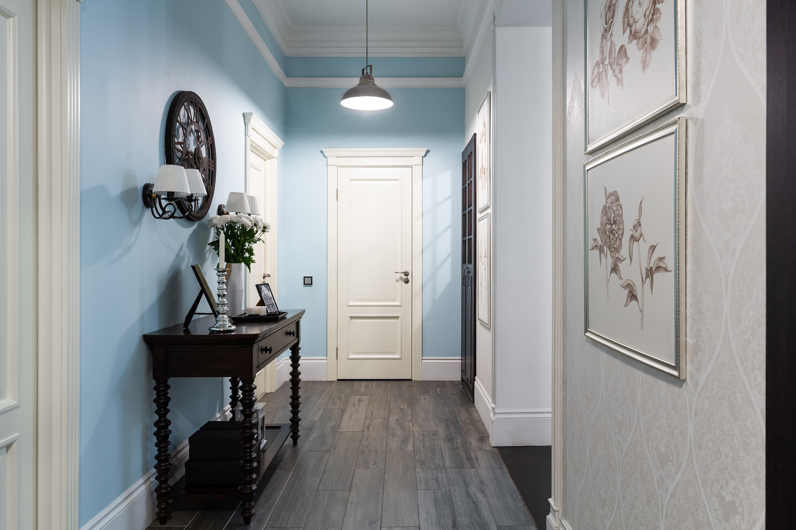 Обложка проекта: Интерьер Александры Паньковой в старом фонде Петербурге