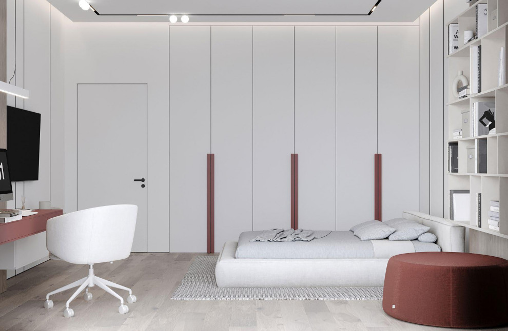 Просторный дом в светлых оттенках