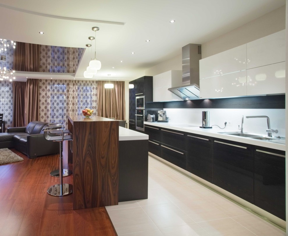 Современный стиль. Экзотический шпон.