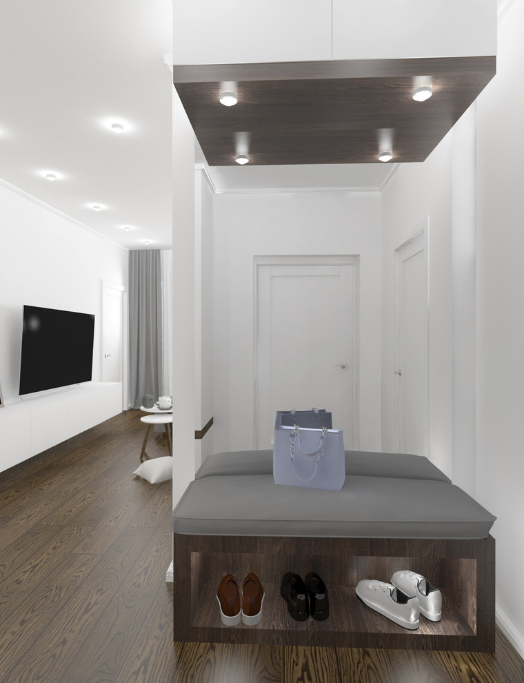 Квартира 55 м2 в ЖК "Западные ворота столицы" в стиле минимализм