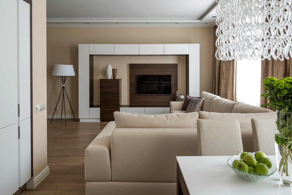 Современный интерьер в ЖК Лосиный остров