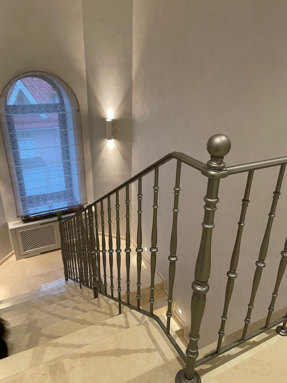 Обложка проекта: Лестница, стальное ограждение, фабрика Grande forge(Франция), коллекция "Рондо".