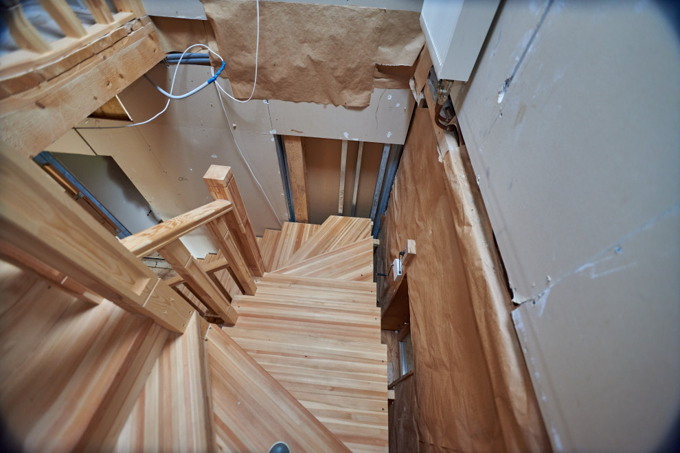 Реконструкция интерьеров дома в подмосковье. 350 м.кв.