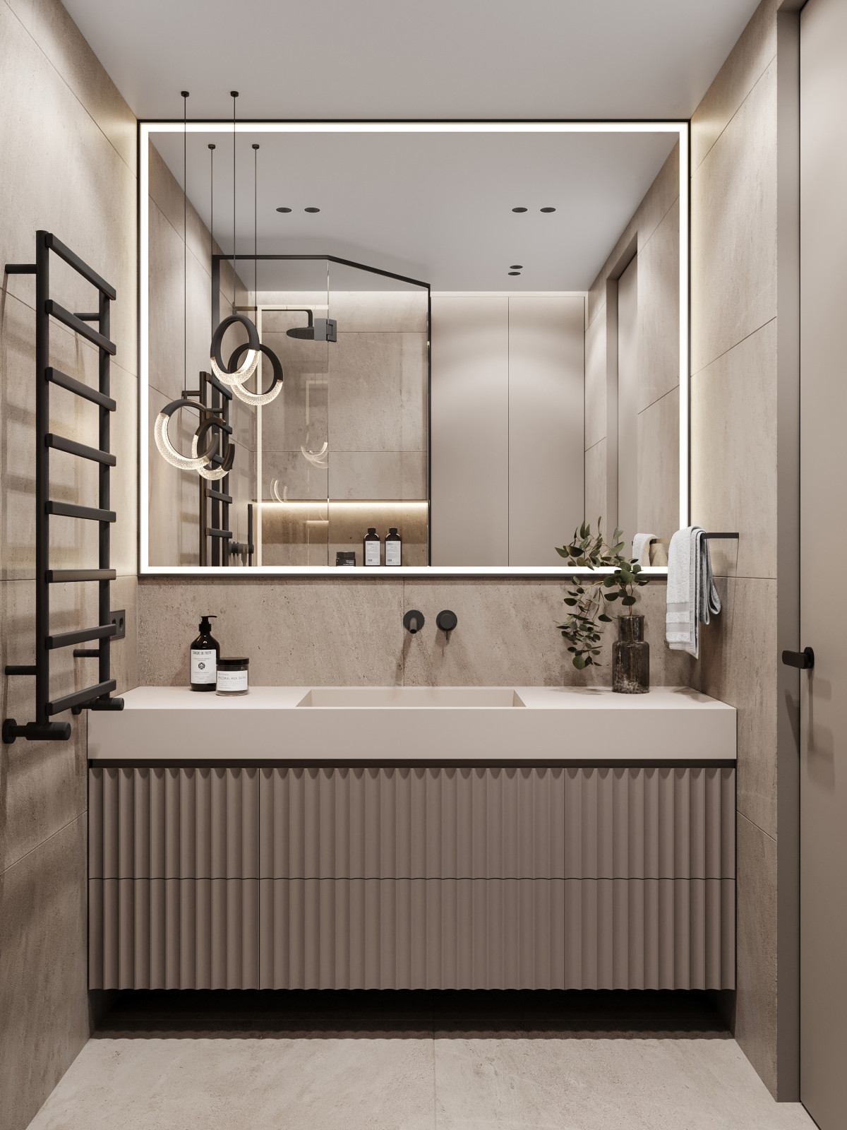 3-х комн.кв-ра ЖК "Большая Очаковская 2", 86,4 м2, 2022