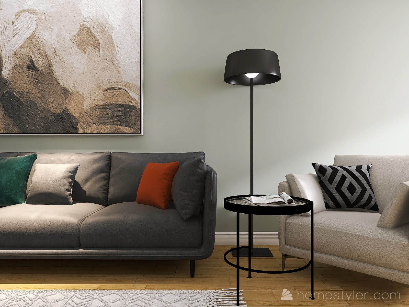 Трехкомнатная квартира для семейной пары