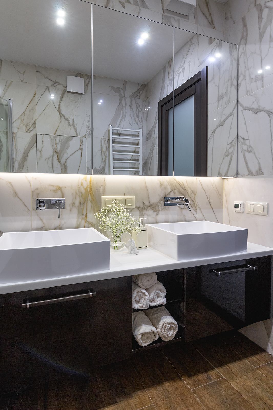 Реализованный проект квартиры 73,22 м/кв