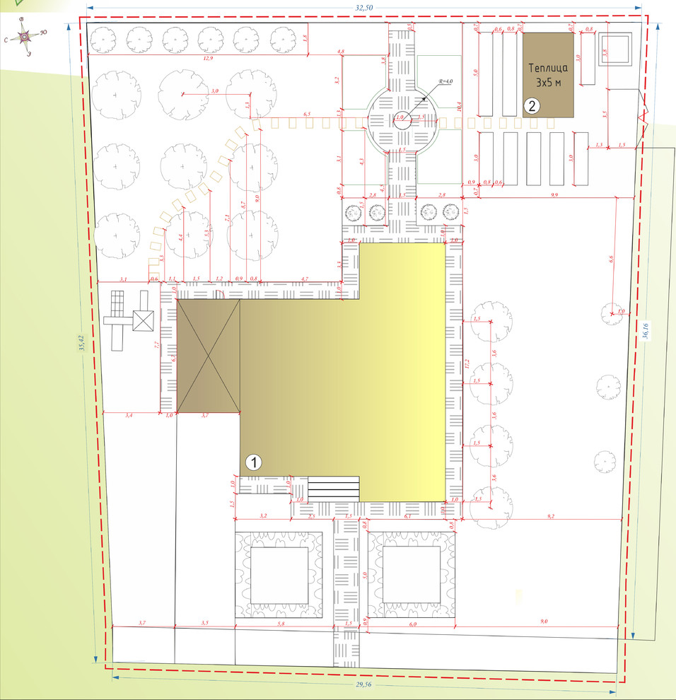 Обложка проекта: Симметричный сад