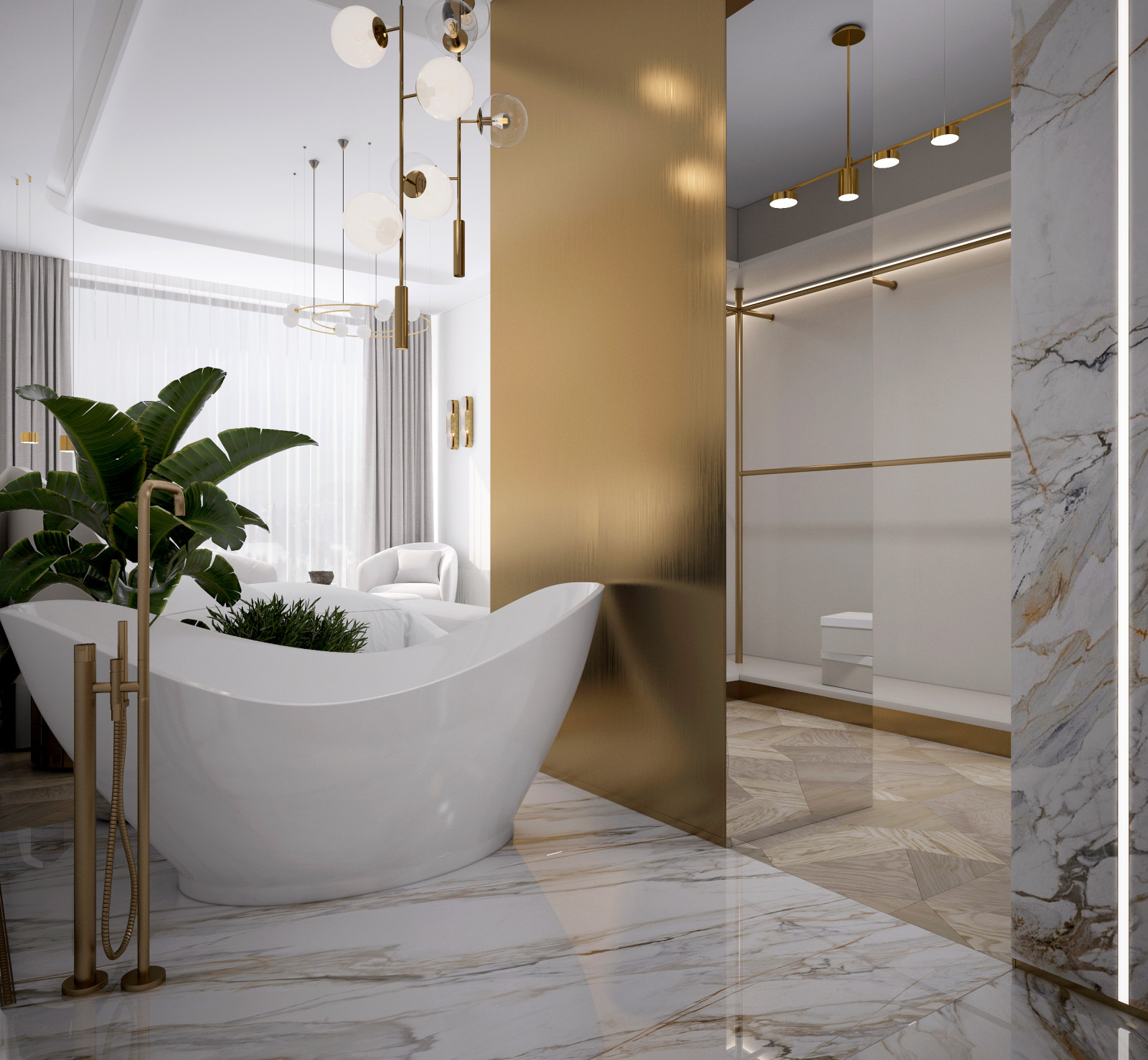 Квартира с террасой - Москва. 300 кв.м.