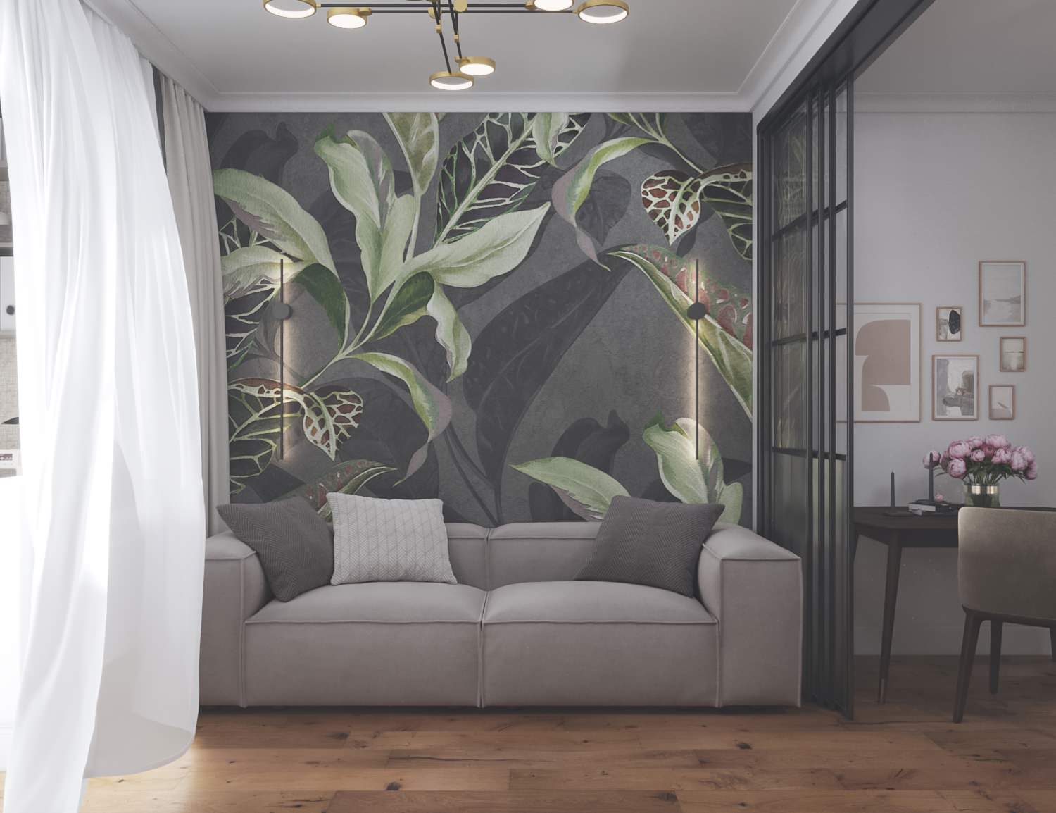 Обложка проекта: Концепция двухкомнатной квартиры