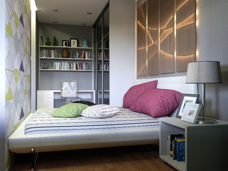 Однокомнатная квартира-студия для молодой семьи