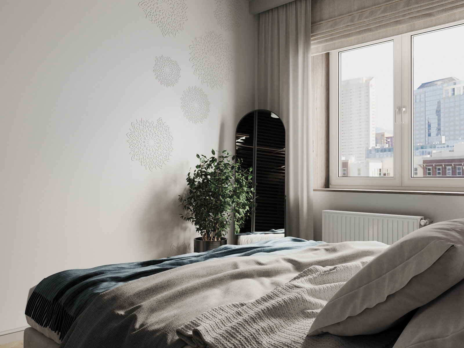 Уютный цветной интерьер