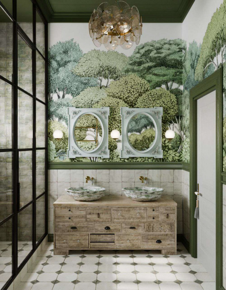 Дизайн-проект дома из клееного бруса в КП «Ново-луговая»