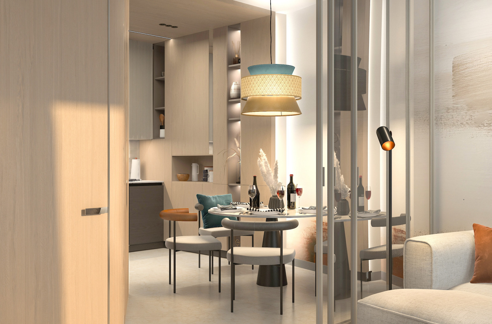 Дизайн интерьера апартаментов в Крму