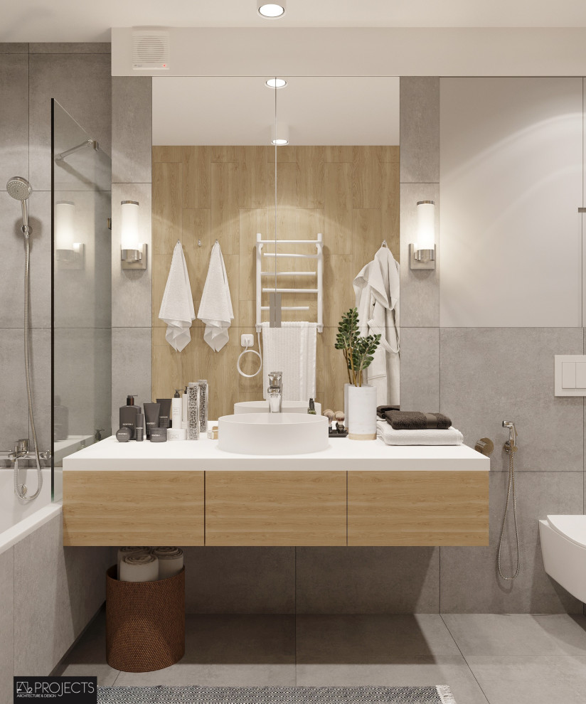 ДИЗАЙН-ПРОЕКТ ДВУХУРОВНЕВОЙ КВАРТИРЫ 104 м2